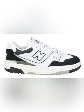 New Balance 550 White/Black Kids Size 6.5 Sneakers Retro Basketball Shoe